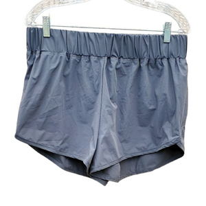 HALARA‎ Dark Gray Pull On Elastic Waist Shorts XL NWT